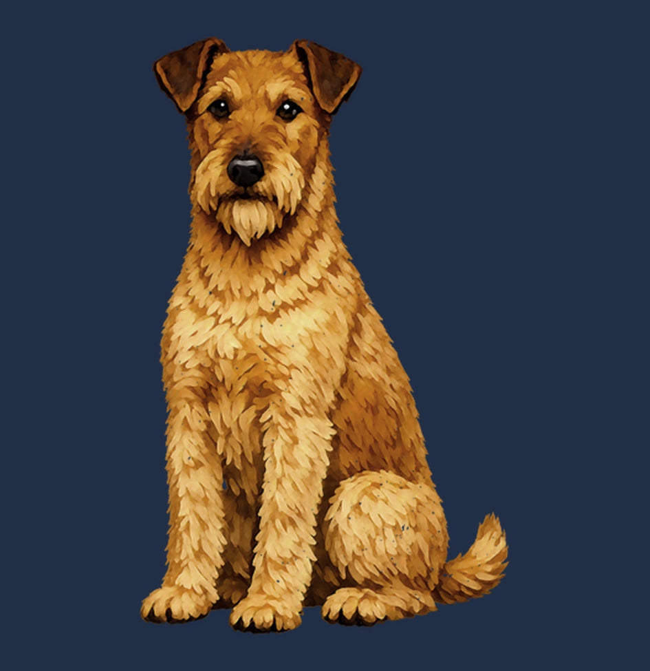 Watercolor Irish Terrier Adult Unisex T-Shirt