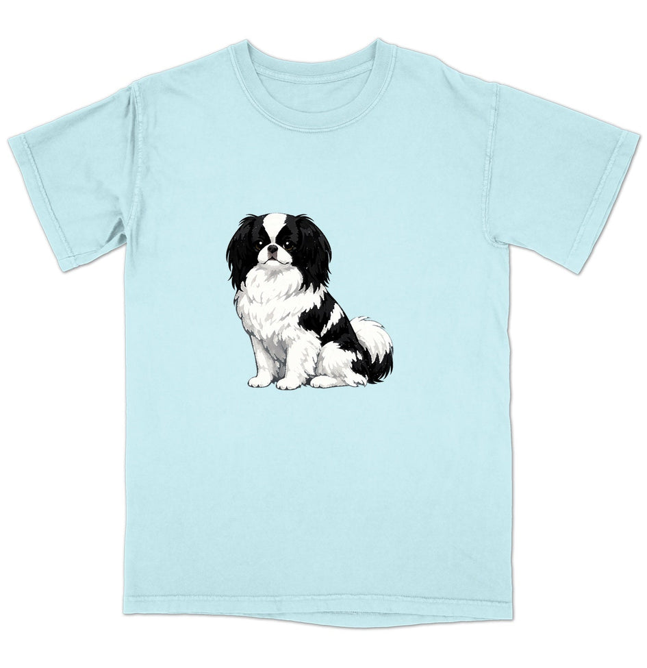 Watercolor Japanese Chin Adult Unisex T-Shirt