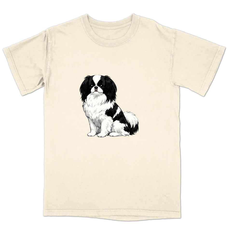Watercolor Japanese Chin Adult Unisex T-Shirt