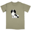 Watercolor Japanese Chin Adult Unisex T-Shirt