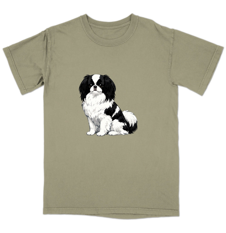 Watercolor Japanese Chin Adult Unisex T-Shirt