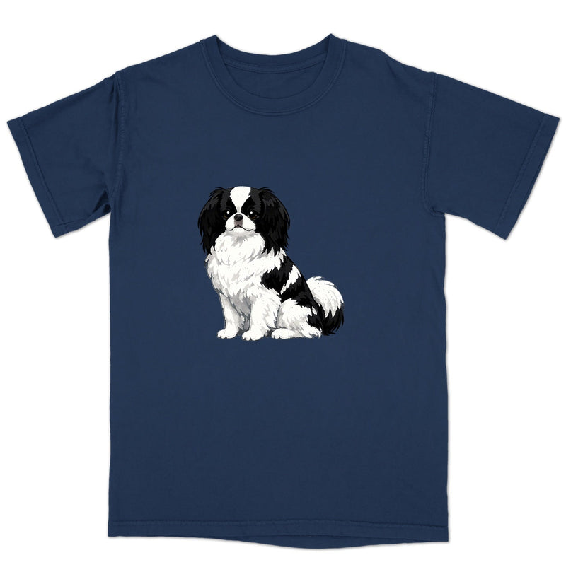 Watercolor Japanese Chin Adult Unisex T-Shirt