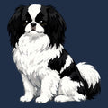 Watercolor Japanese Chin Adult Unisex T-Shirt