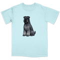 Watercolor Kerry Blue Terrier Adult Unisex T-Shirt
