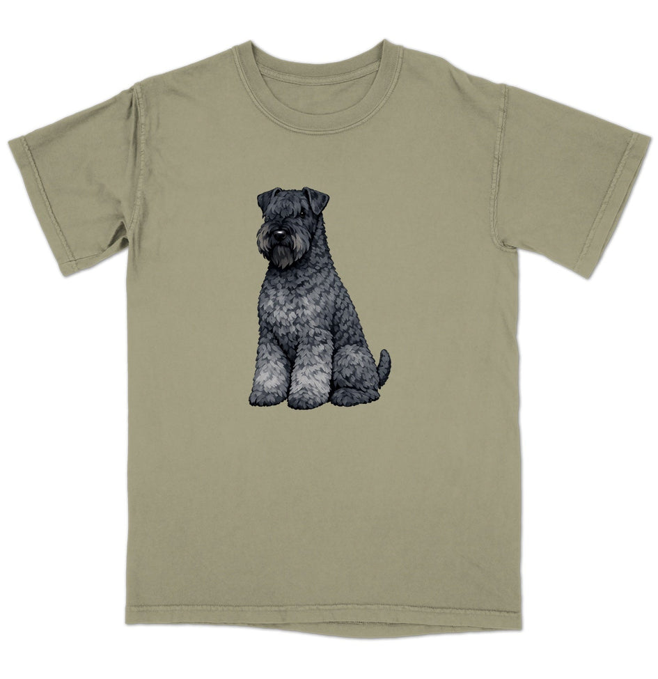 Watercolor Kerry Blue Terrier Adult Unisex T-Shirt