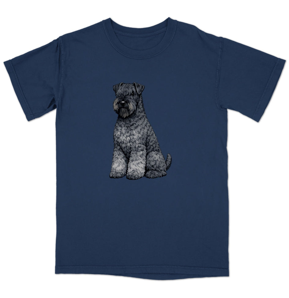 Watercolor Kerry Blue Terrier Adult Unisex T-Shirt