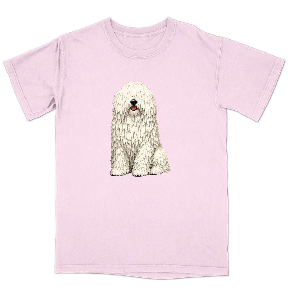 Watercolor Komondor Adult Unisex T-Shirt