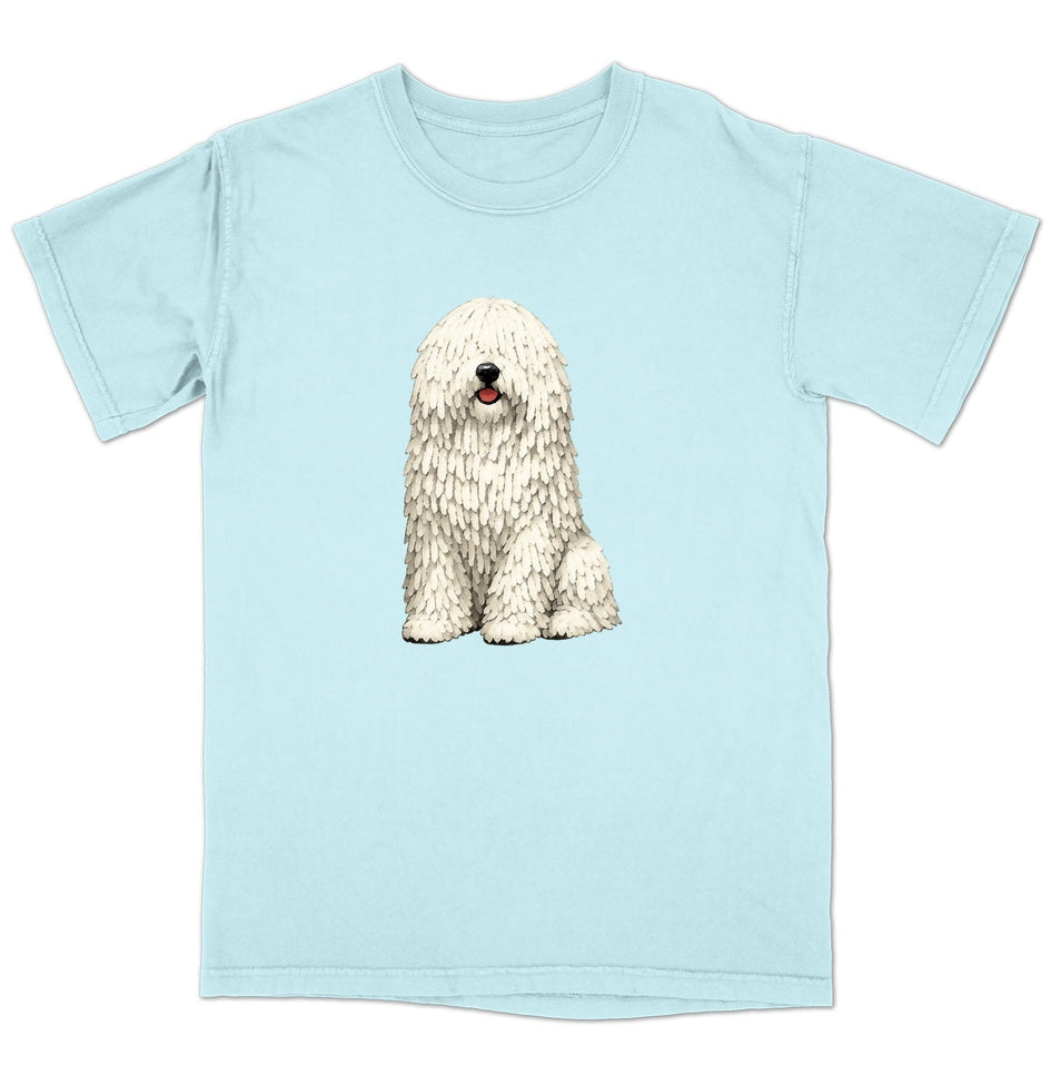 Watercolor Komondor Adult Unisex T-Shirt