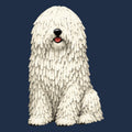 Watercolor Komondor Adult Unisex T-Shirt
