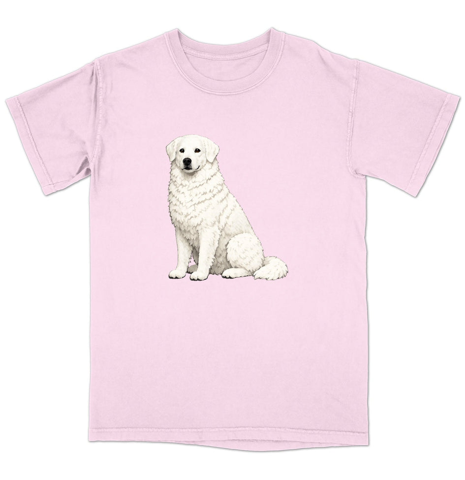 Watercolor Kuvasz Adult Unisex T-Shirt