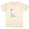 Watercolor Kuvasz Adult Unisex T-Shirt