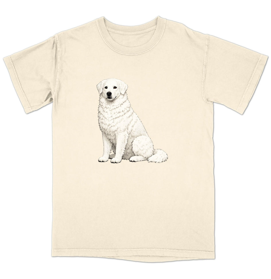 Watercolor Kuvasz Adult Unisex T-Shirt