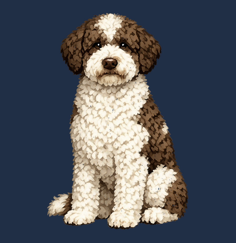 Watercolor Lagotto Romagnolo Adult Unisex T-Shirt