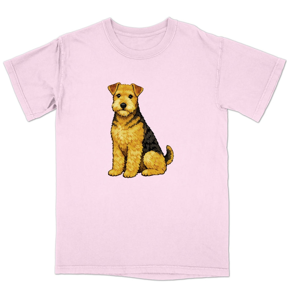 Watercolor Lakeland Terrier  Adult Unisex T-Shirt