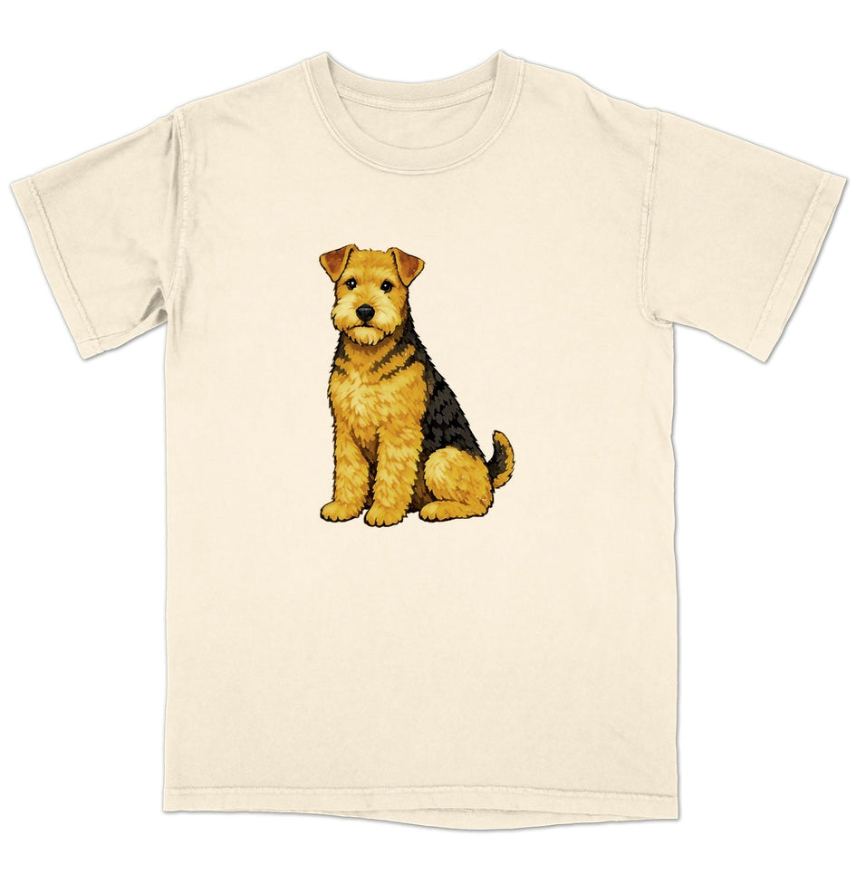 Watercolor Lakeland Terrier  Adult Unisex T-Shirt