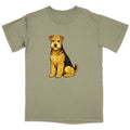 Watercolor Lakeland Terrier  Adult Unisex T-Shirt