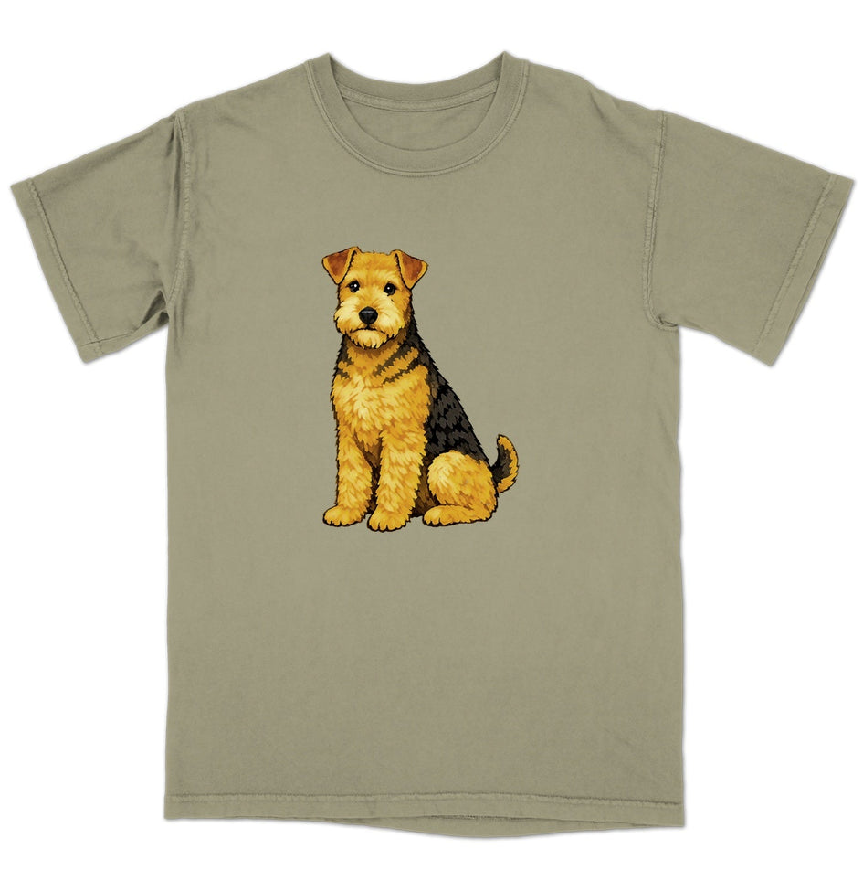 Watercolor Lakeland Terrier  Adult Unisex T-Shirt