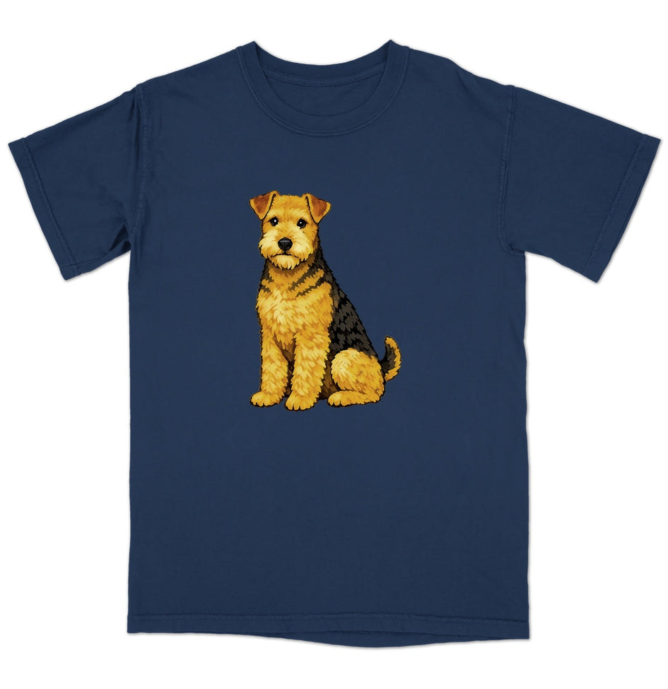 Watercolor Lakeland Terrier  Adult Unisex T-Shirt