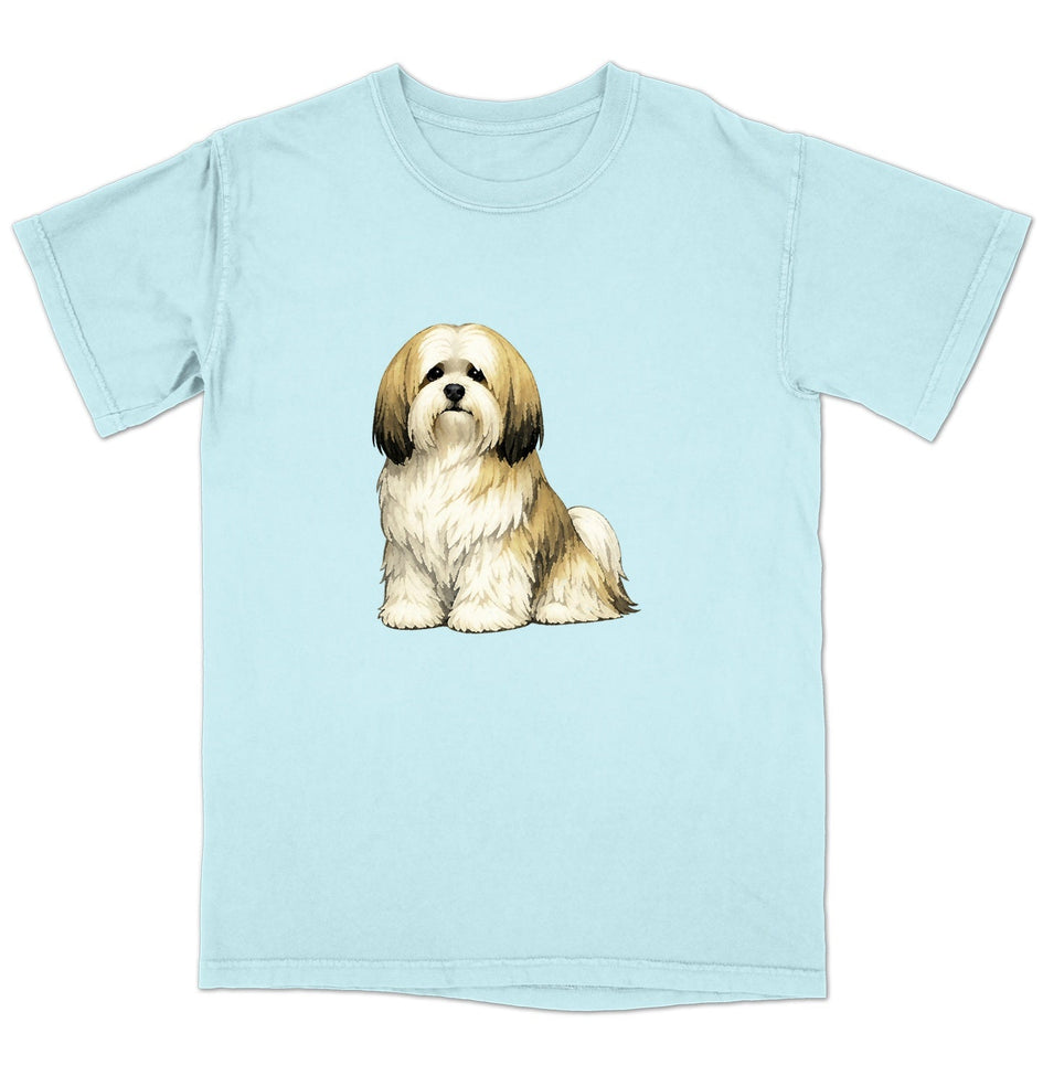 Watercolor Lhasa Apso Adult Unisex T-Shirt