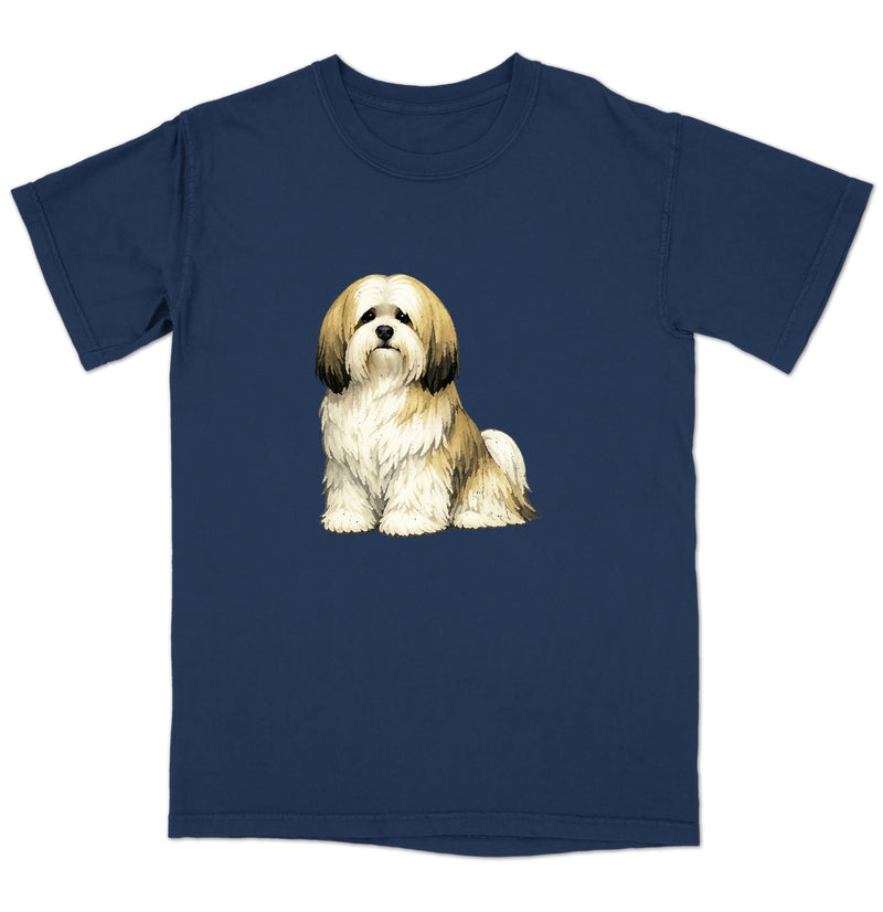 Watercolor Lhasa Apso Adult Unisex T-Shirt