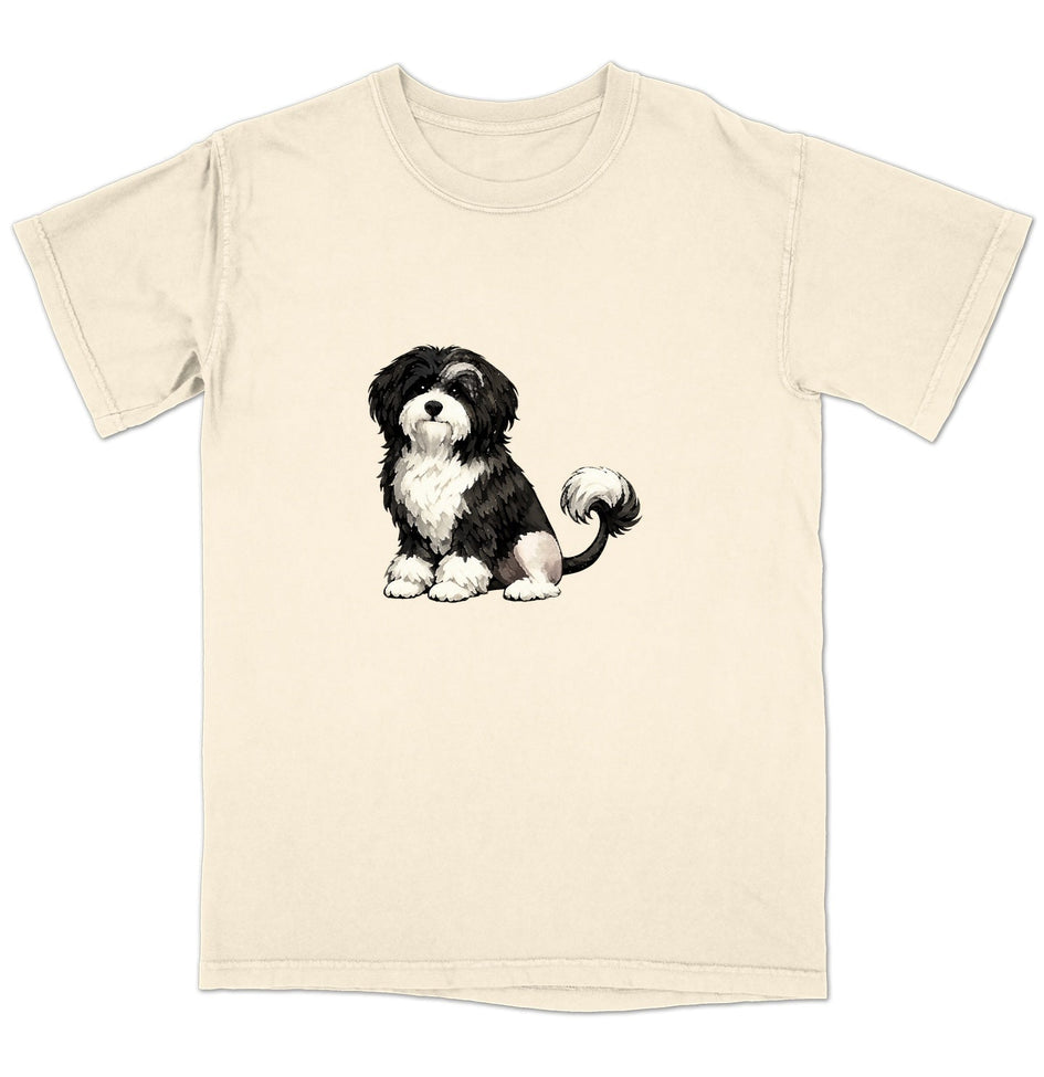 Watercolor Löwchen Adult Unisex T-Shirt
