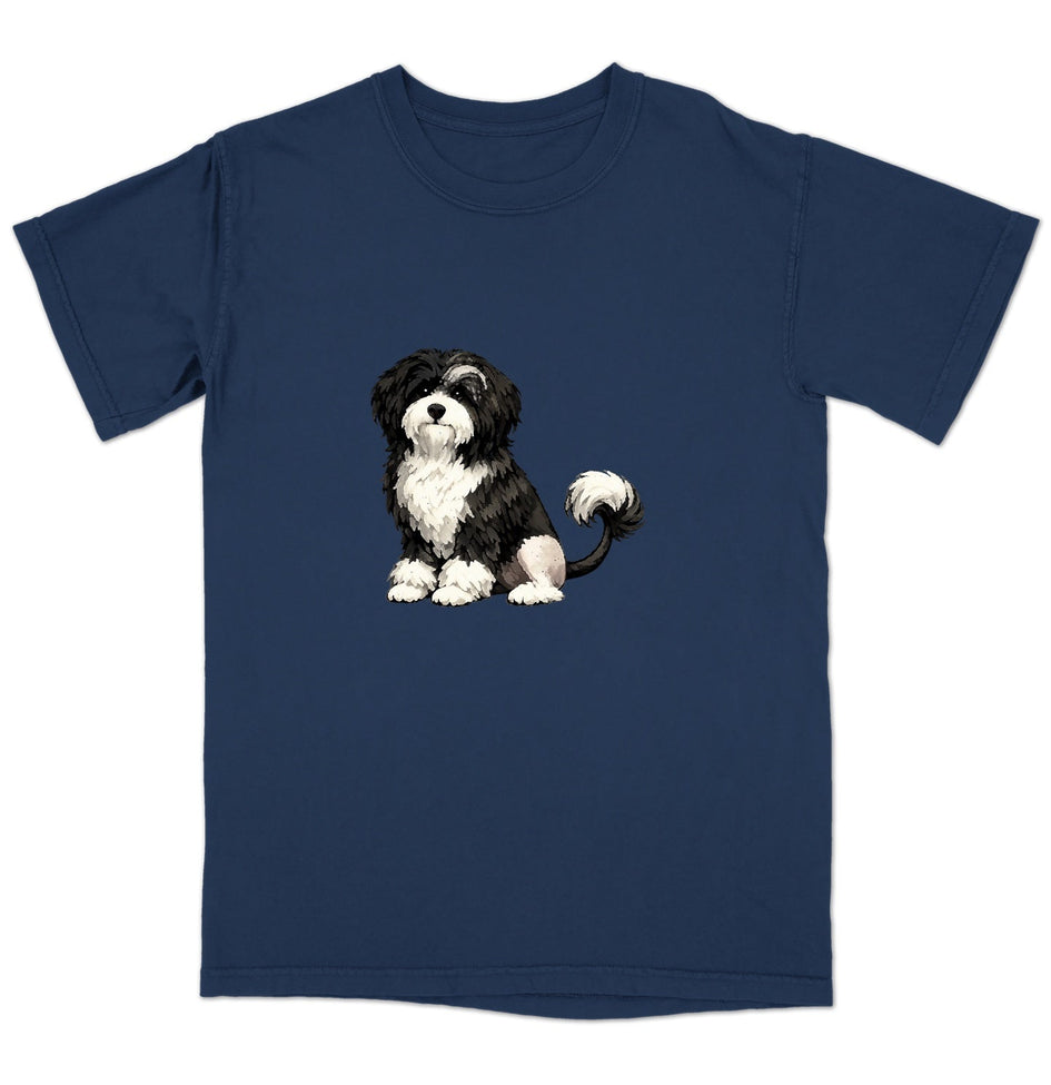 Watercolor Löwchen Adult Unisex T-Shirt
