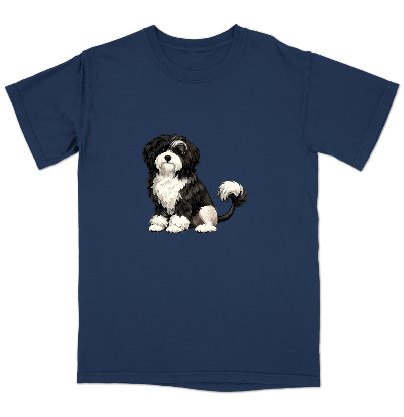 Watercolor Löwchen Adult Unisex T-Shirt