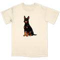 Watercolor Manchester Terrier Adult Unisex T-Shirt