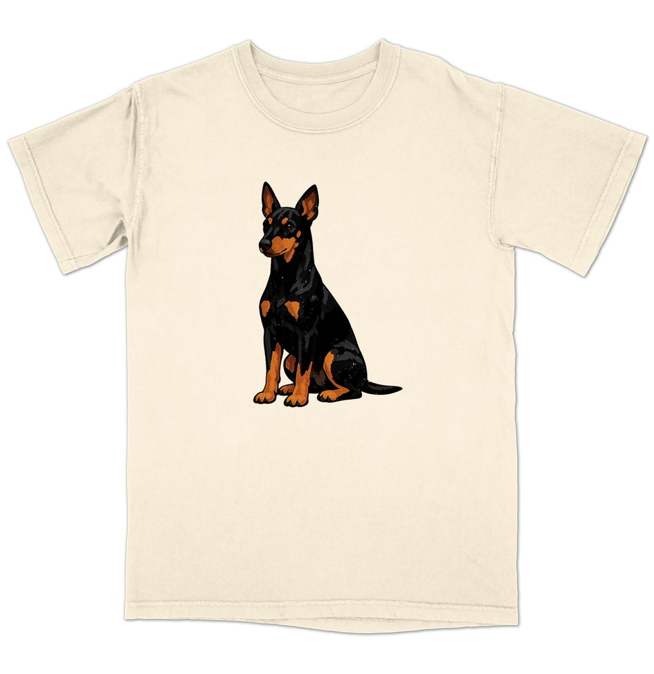 Watercolor Manchester Terrier Adult Unisex T-Shirt
