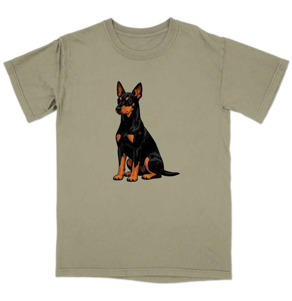 Watercolor Manchester Terrier Adult Unisex T-Shirt