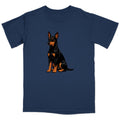Watercolor Manchester Terrier Adult Unisex T-Shirt