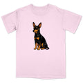 Watercolor Toy Manchester Terrier Adult Unisex T-Shirt