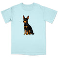 Watercolor Toy Manchester Terrier Adult Unisex T-Shirt