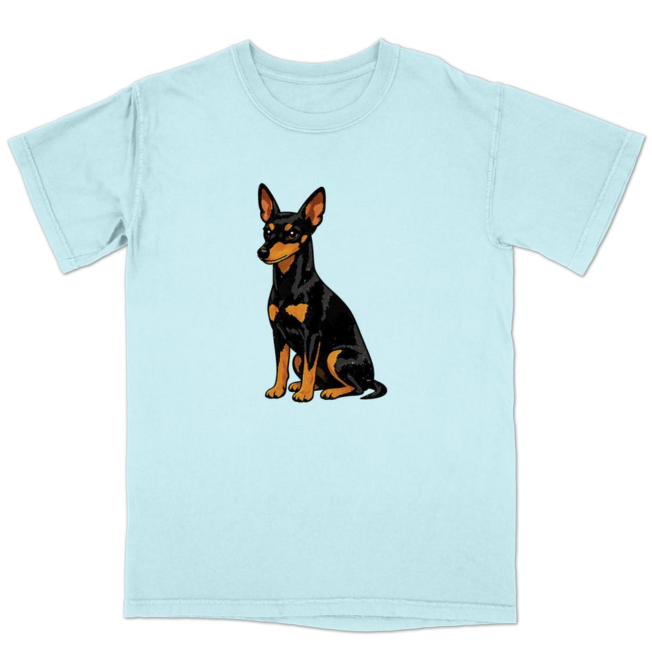 Watercolor Toy Manchester Terrier Adult Unisex T-Shirt