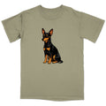 Watercolor Toy Manchester Terrier Adult Unisex T-Shirt