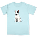 Watercolor Miniature Bull Terrier Adult Unisex T-Shirt