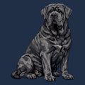 Watercolor Neapolitan Mastiff Adult Unisex T-Shirt
