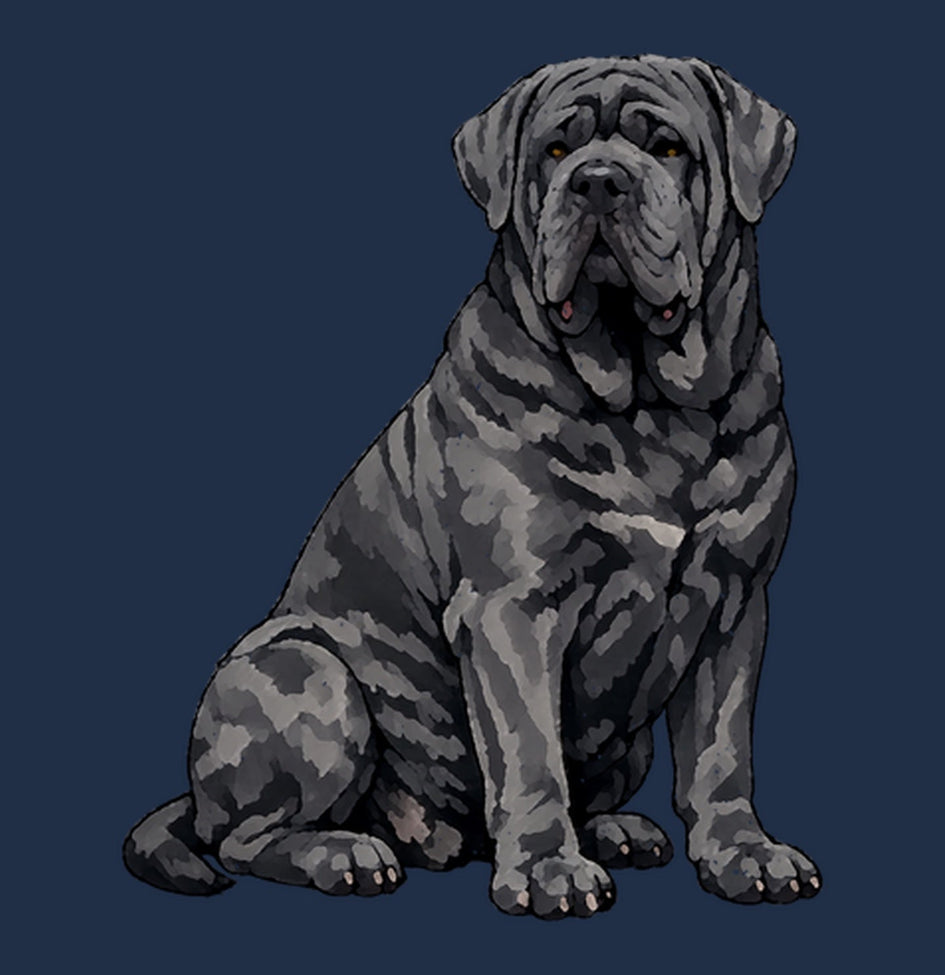 Watercolor Neapolitan Mastiff Adult Unisex T-Shirt
