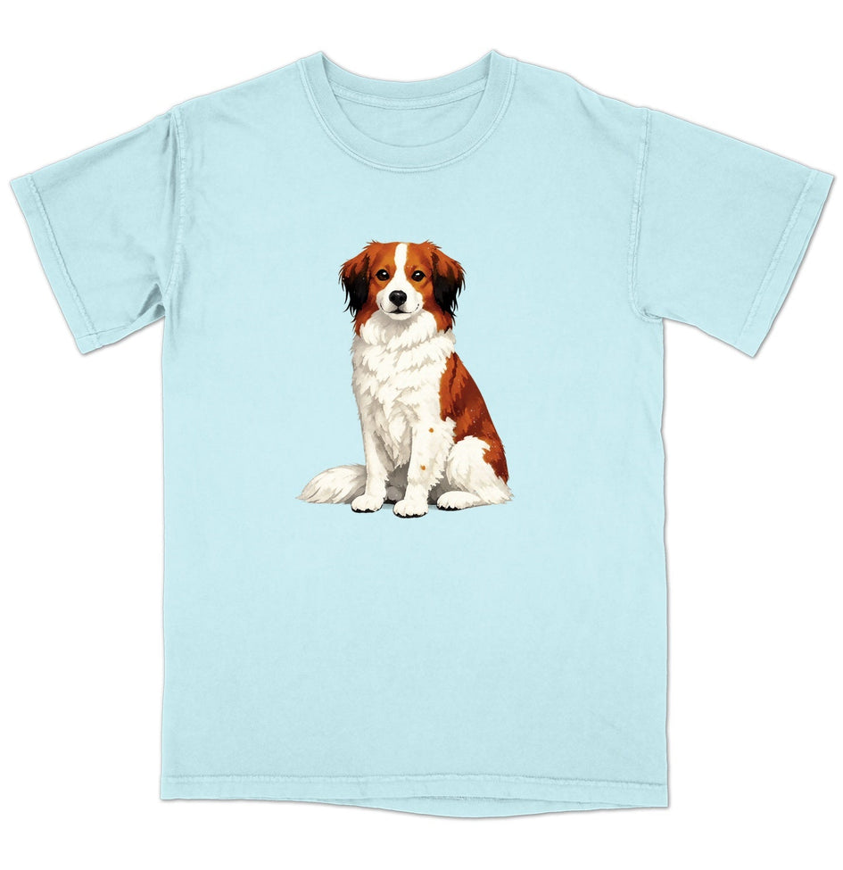 Watercolor Nederlandse Kooikerhondje Adult Unisex T-Shirt