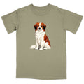 Watercolor Nederlandse Kooikerhondje Adult Unisex T-Shirt