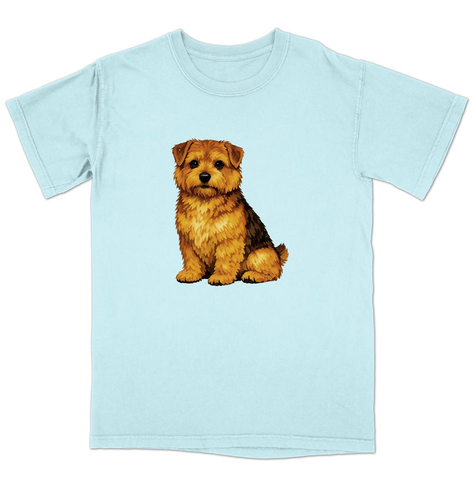Watercolor Norfolk Terrier Adult Unisex T-Shirt