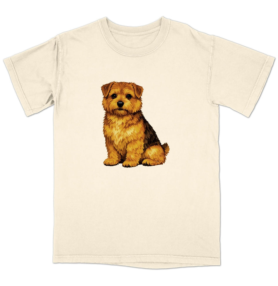 Watercolor Norfolk Terrier Adult Unisex T-Shirt