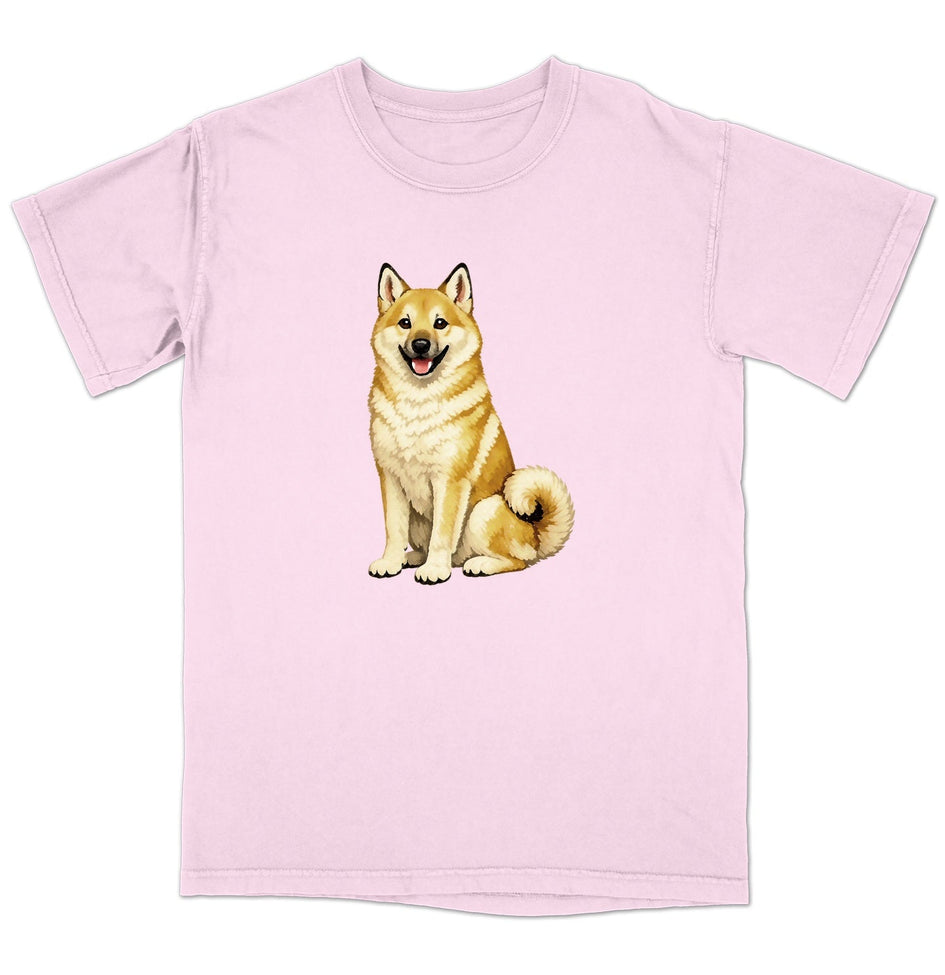 Watercolor Norwegian Buhund Adult Unisex T-Shirt