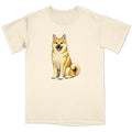 Watercolor Norwegian Buhund Adult Unisex T-Shirt