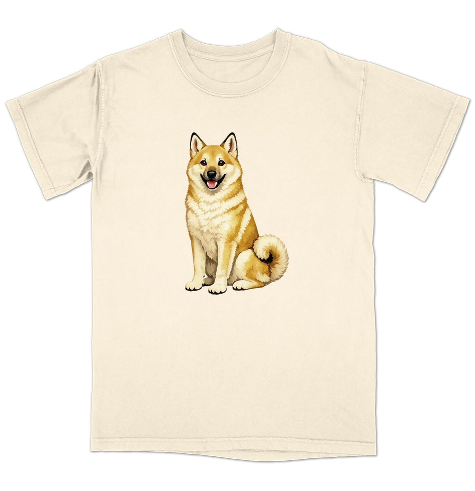 Watercolor Norwegian Buhund Adult Unisex T-Shirt
