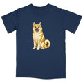 Watercolor Norwegian Buhund Adult Unisex T-Shirt