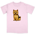 Watercolor Norwich Terrier Adult Unisex T-Shirt