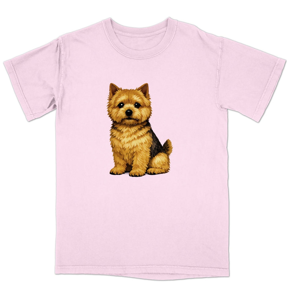 Watercolor Norwich Terrier Adult Unisex T-Shirt