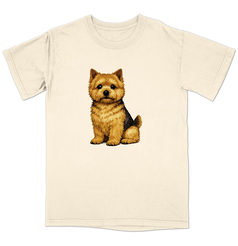 Watercolor Norwich Terrier Adult Unisex T-Shirt