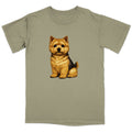 Watercolor Norwich Terrier Adult Unisex T-Shirt